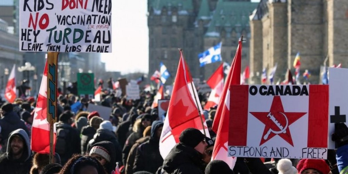 «Конвой свободы» – Канада против ковидных ограничений и политики Трюдо