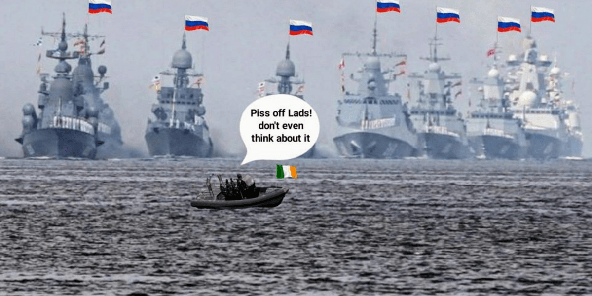 Реакция ирландских рыбаков на учения ВМФ России у берегов Ирландии