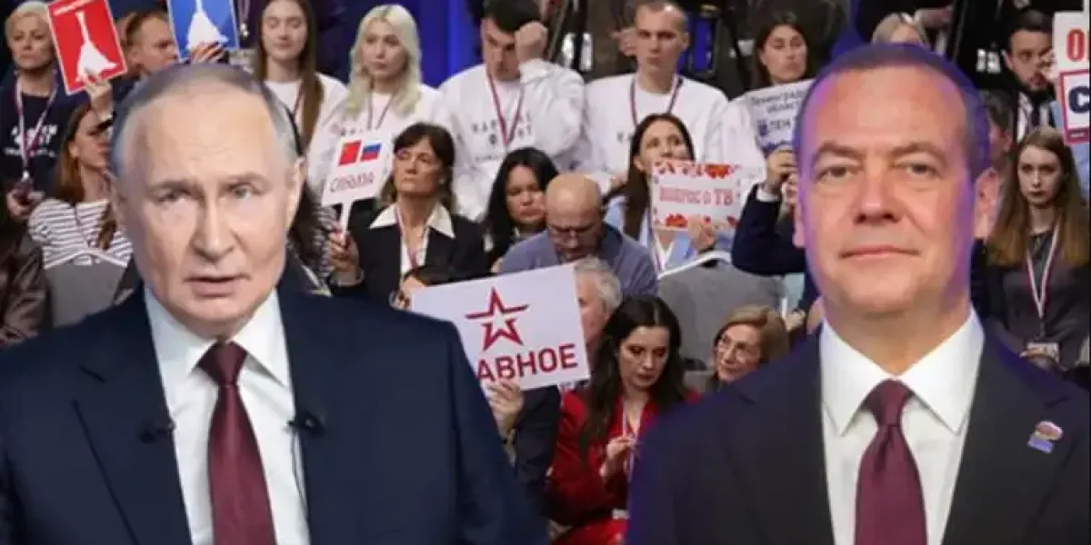 Путин говорит, Медведев комментирует: «Гоп-стоп не получился… Брюссельская кодла решила временно залечь на дно» Путин говорит, Медведев комментирует: «Гоп-стоп не получился… Брюссельская кодла решила временно залечь на дно»