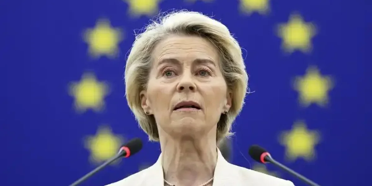 Слова фон дер Ляйен об Украине ужаснули общественность Слова фон дер Ляйен об Украине ужаснули общественность